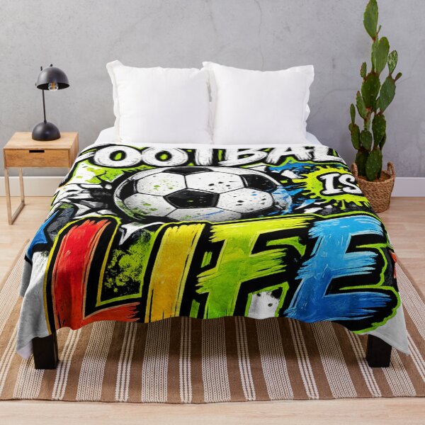 Item preview, Football Is Life (Soccer) designed and sold by DazzleKitty.