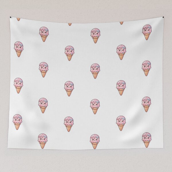 Item preview, Kawaii Ice Cream – Cute Dessert Sticker designed and sold by Cerys-GS.