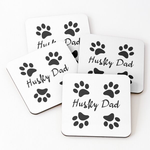 Item preview, Husky Dad Paw Prints Dog Lover designed and sold by SoyLamderma.