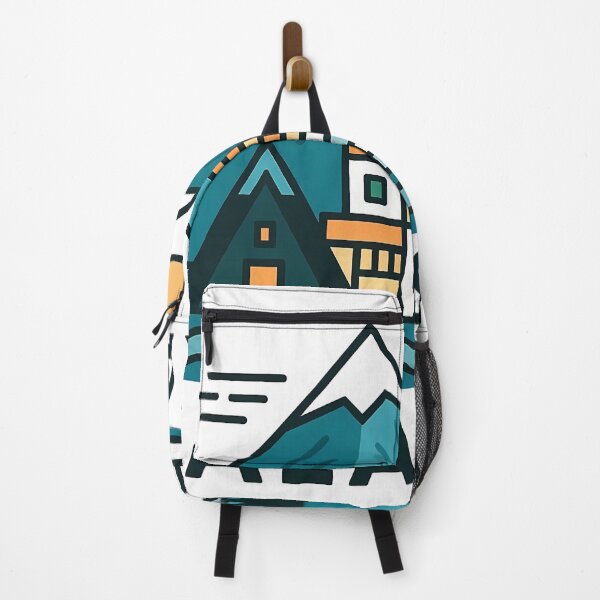 Item preview, Alaska Wilderness Travel Souvenir - Grizzly Bear & Snowy Mountain Art designed and sold by OzzFrequency.