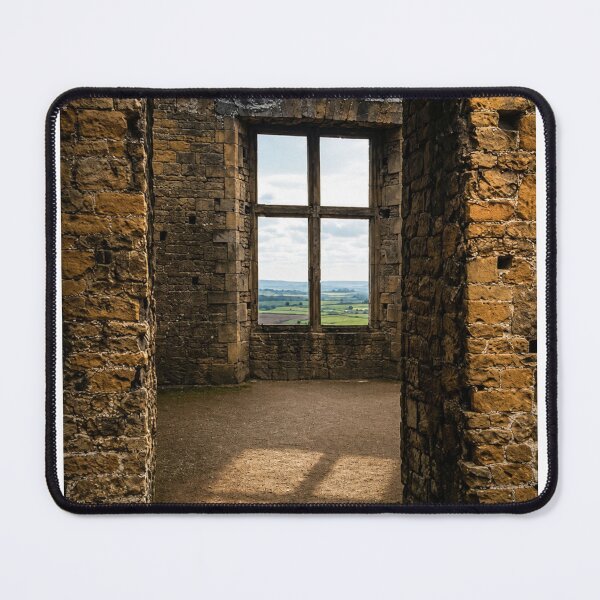 Item preview, Bolsover castle through stone doorway designed and sold by Astute-Artio-Photography.