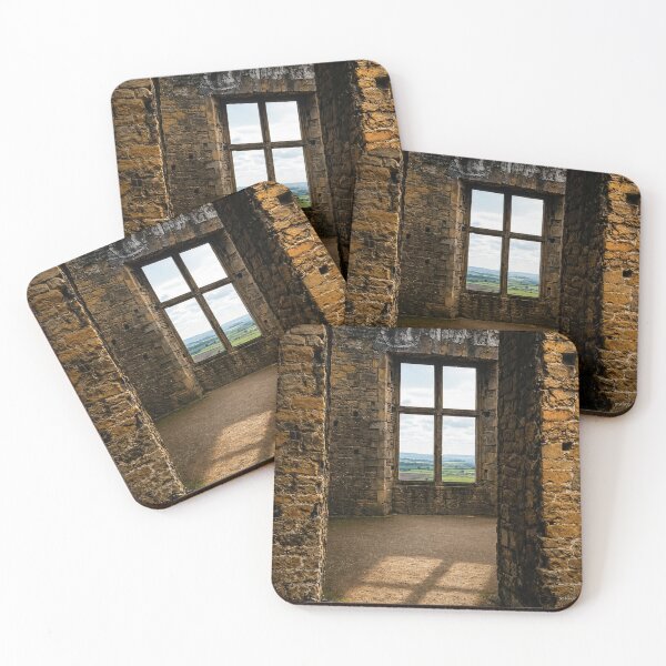 Item preview, Bolsover castle through stone doorway designed and sold by Astute-Artio-Photography.