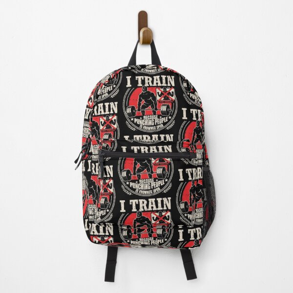 Item preview, I Train Because Punching People Is Frowned Upon designed and sold by LoganDzign.