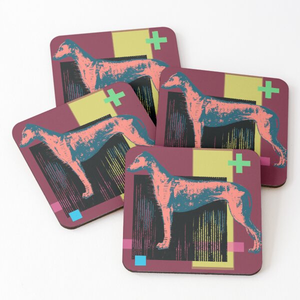 Item preview, Glitch Sighthound Geometric Pop Art designed and sold by MikZviagin.