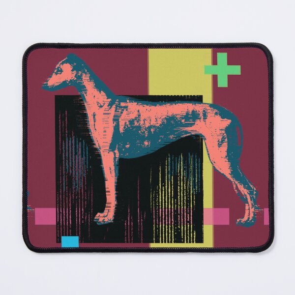 Item preview, Glitch Sighthound Geometric Pop Art designed and sold by MikZviagin.