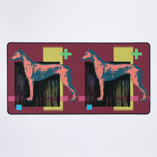 Item preview, Glitch Sighthound Geometric Pop Art designed and sold by MikZviagin.