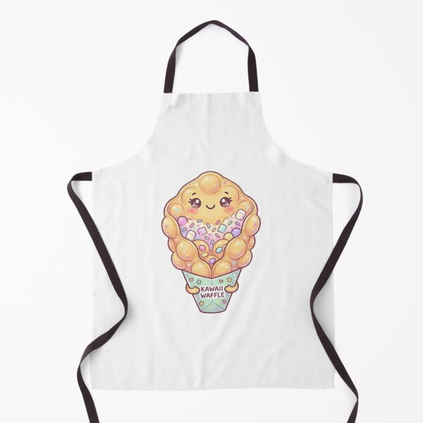 Item preview, Kawaii Bubble Waffle – Cute Food Sticker designed and sold by Cerys-GS.