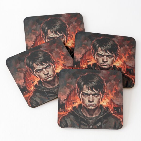 Item preview, Brightburn Horror Sci-Fi Fine Art Tribute designed and sold by Art's Diner.
