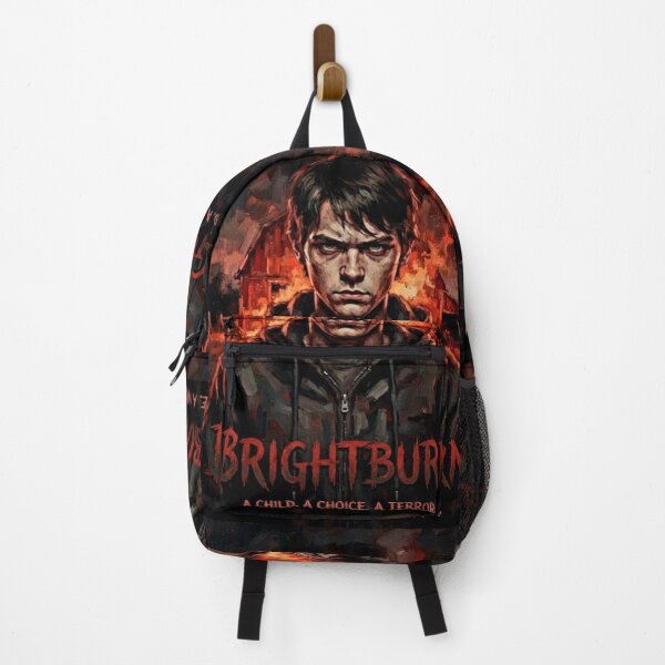 Artikelvorschau, Brightburn Horror Sci-Fi Fine Art Tribute entworfen und verkauft von Art's Diner.