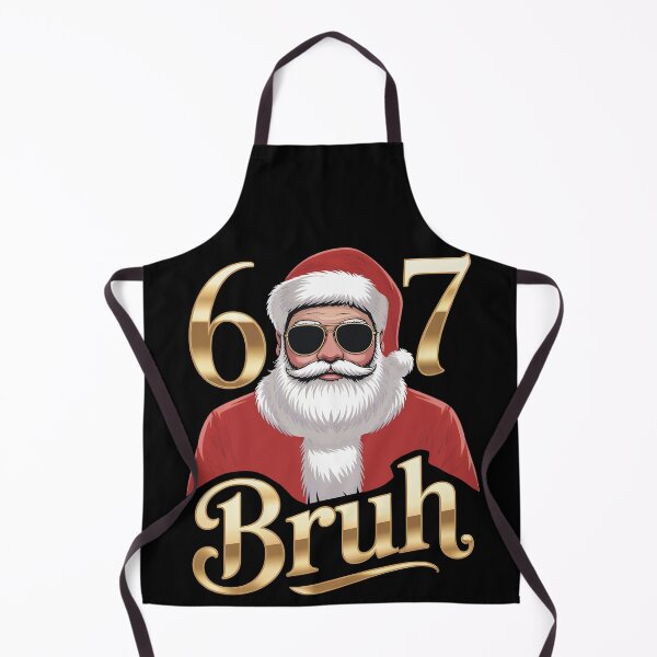 Item preview, Six Seven Bruh Santa Funny Christmas Gift for Friends and Meme Lovers designed and sold by SkymarArt.