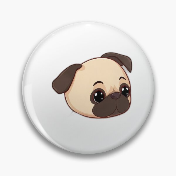 Item preview, Cartoon Pug Dog  designed and sold by netz28.