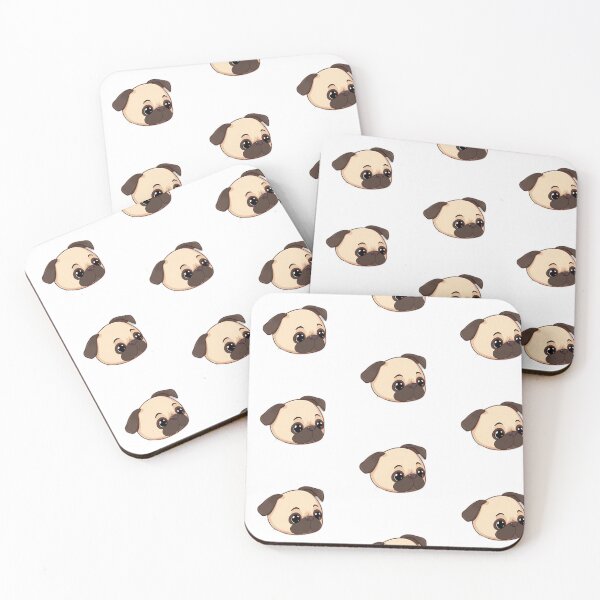Item preview, Cartoon Pug Dog  designed and sold by netz28.