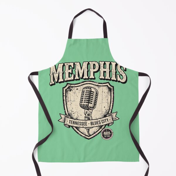 Item preview, Vintage Memphis Tennessee Blues City Retro Poster designed and sold by Normandy Road Heritage.