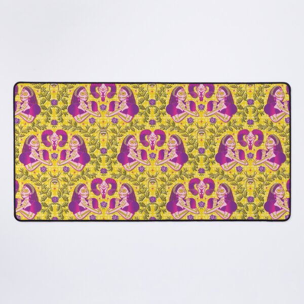 Item preview, Fire Katrinas, yellow background designed and sold by WONDERPRINTVALLEY.