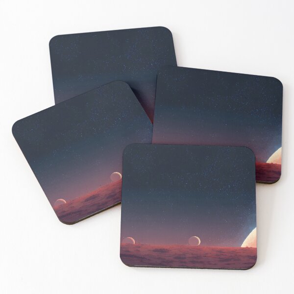 Item preview, Alien planet illustration designed and sold by ScienceRex.