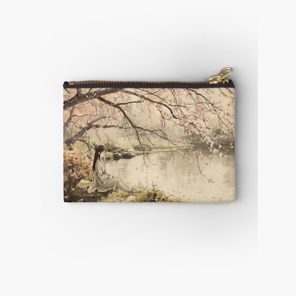 Item preview, Japanese Ink Print: "Serenity by the Water" designed and sold by Old Barn Studios.