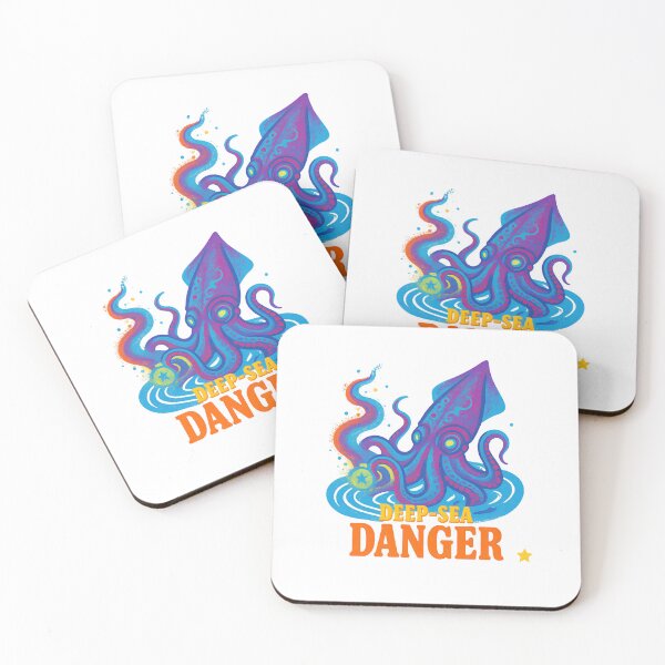 Item preview, Giant Squid Deep Sea Danger Dark Fantasy designed and sold by HBDStudio.