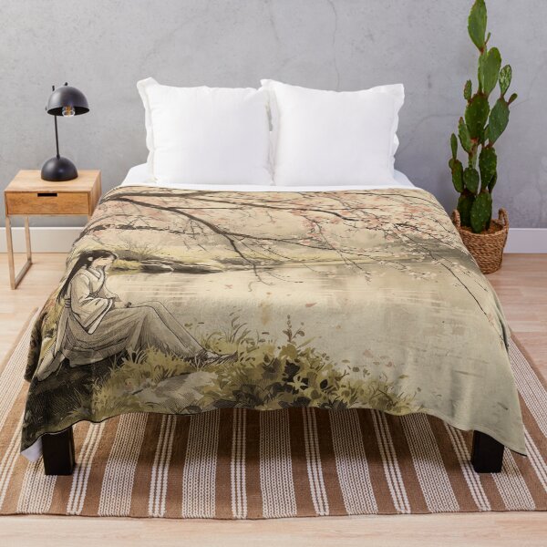 Item preview, Japanese Ink Print: "Serenity by the Water" designed and sold by Old Barn Studios.