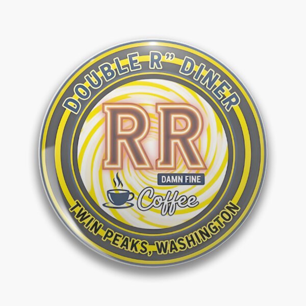 Item preview, Double R Diner Damn Fine Coffee Emblem designed and sold by Patrick Durham.