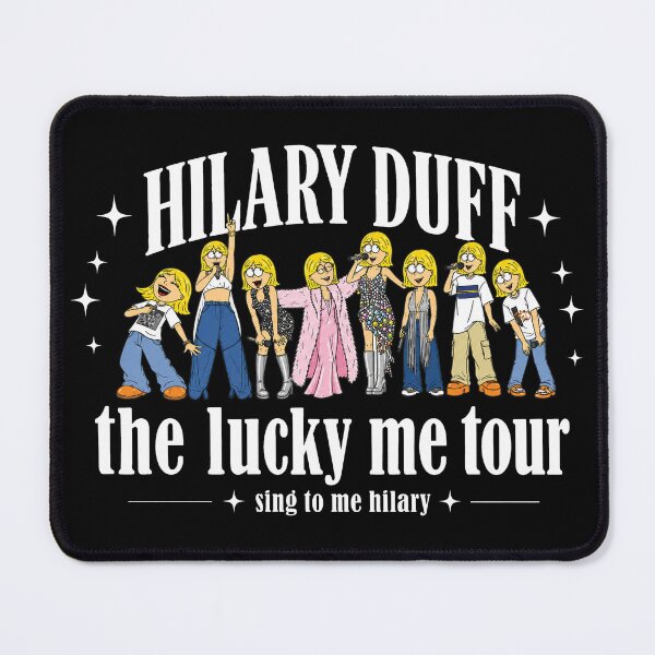 Item preview, The Lucky Me Tour 2026 Hilary Duff Concert Vintage Pop Music Tour Hilary Duff Fan Lucky Me Tour Music Lover 2 designed and sold by Kovav.