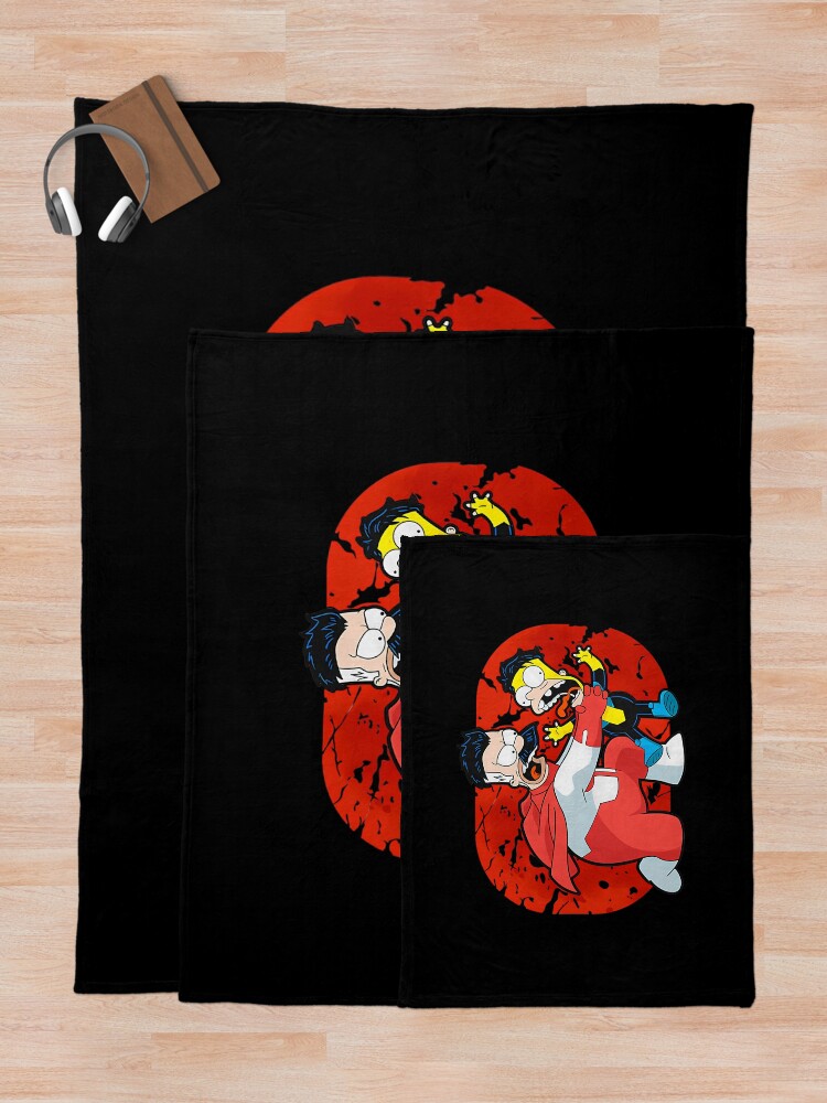 Thumbnail 5 of 6, Throw Blanket, Invincible Invincible M designed and sold by ThePremiumStore.