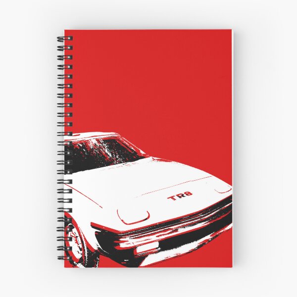Item preview, Triumph TR8 British classic car black-white split designed and sold by soitwouldseem.