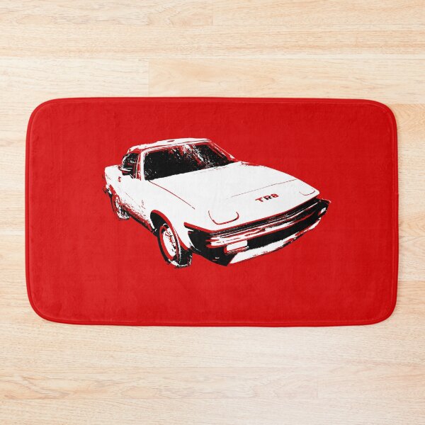 Item preview, Triumph TR8 British classic car black-white split designed and sold by soitwouldseem.