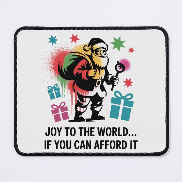 Item preview, Banksy Santa - Joy to the World… if you can afford it designed and sold by 123ks.