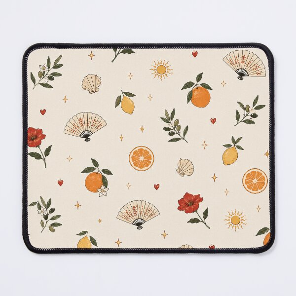 Item preview, Mediterranean Summer Pattern | Spanish Citrus & Coastal Aesthetic designed and sold by cezzarie.