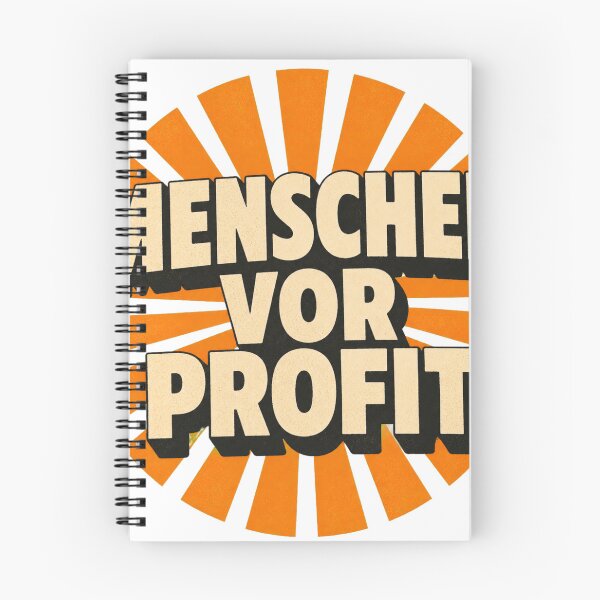 Item preview, People before profit – Retro statement designed and sold by Sunset Syndicate.
