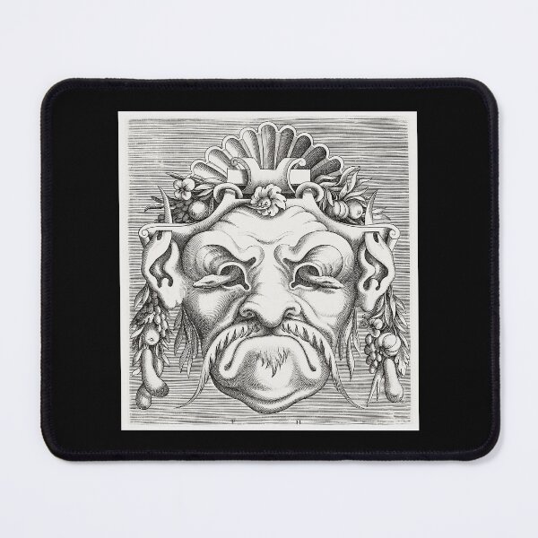 Item preview, Mask with Two Snakes Emerging from the Eye Sockets" designed and sold by The Ravens Ballad.