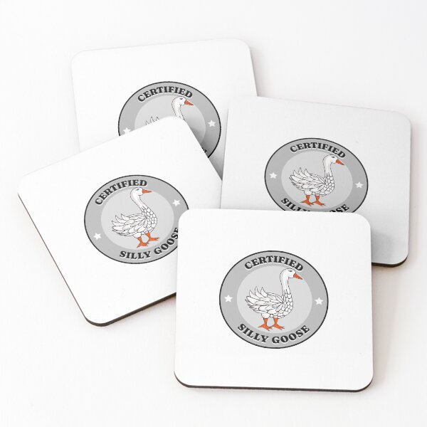 Item preview, Funny Certified Silly Goose Badge  designed and sold by Sartoris Art.