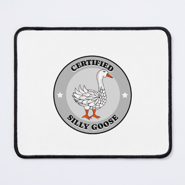 Item preview, Certified Silly Goose Badge designed and sold by Sartoris Art.