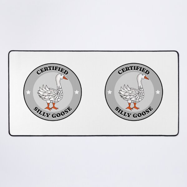 Item preview, Certified Silly Goose Badge designed and sold by Sartoris Art.