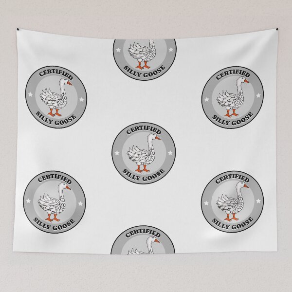 Item preview, Funny Certified Silly Goose Badge  designed and sold by Sartoris Art.