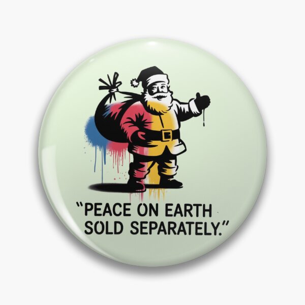 Item preview, Banksy Santa - Peace on Earth sold separately. designed and sold by 123ks.