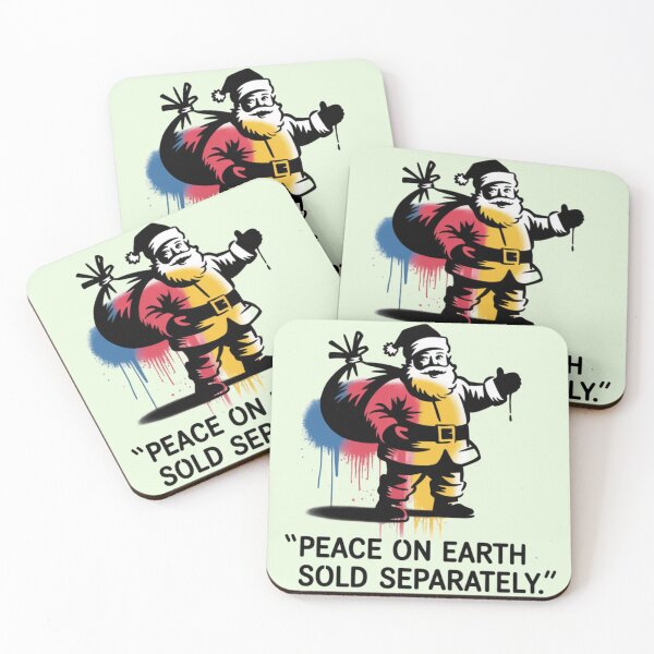 Item preview, Banksy Santa - Peace on Earth sold separately. designed and sold by 123ks.