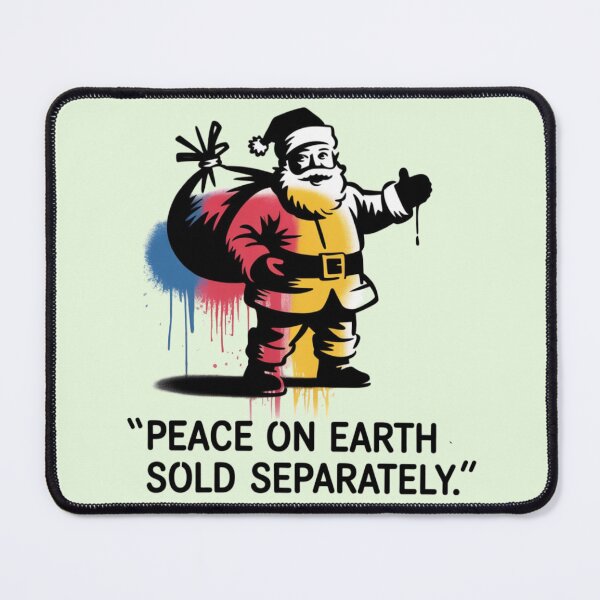 Item preview, Banksy Santa - Peace on Earth sold separately. designed and sold by 123ks.