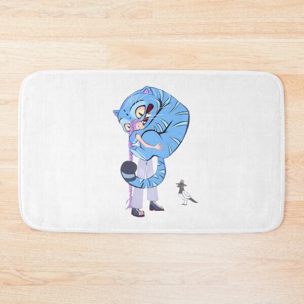 Item preview, Big Blue Cat Hug Artwork designed and sold by Christopher Andrews.