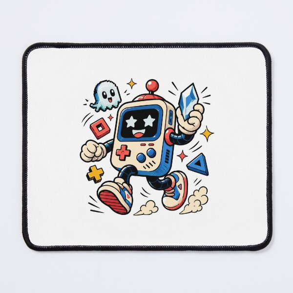 Item preview, Arcade Pixel Power Mascot designed and sold by -DEEWOLF-.