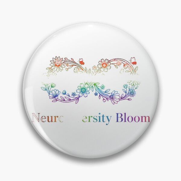 Item preview, Neurodiversity Bloom Infinity Loop Wildflowers Inclusive Art designed and sold by Ahmed Nedji.
