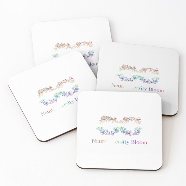 Item preview, Neurodiversity Bloom Infinity Loop Wildflowers Inclusive Art designed and sold by Ahmed Nedji.