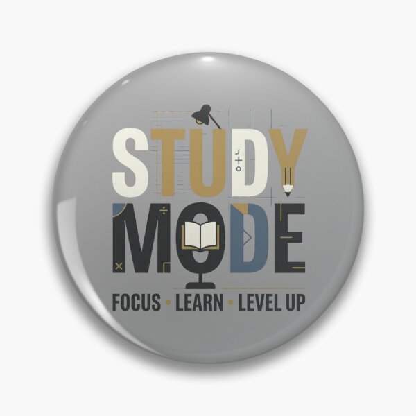 Item preview, Study Mode Typography | Premium Student Motivation Artwork designed and sold by Amr Darwish Graphic designer.