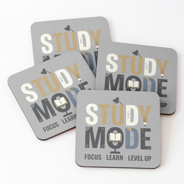 Item preview, Study Mode Typography | Premium Student Motivation Artwork designed and sold by Amr Darwish Graphic designer.