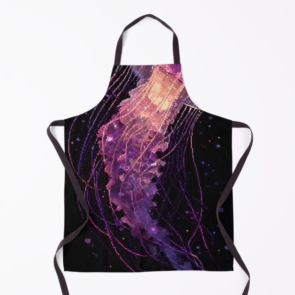 Item preview, Pixel art jellyfish designed and sold by ScienceRex.