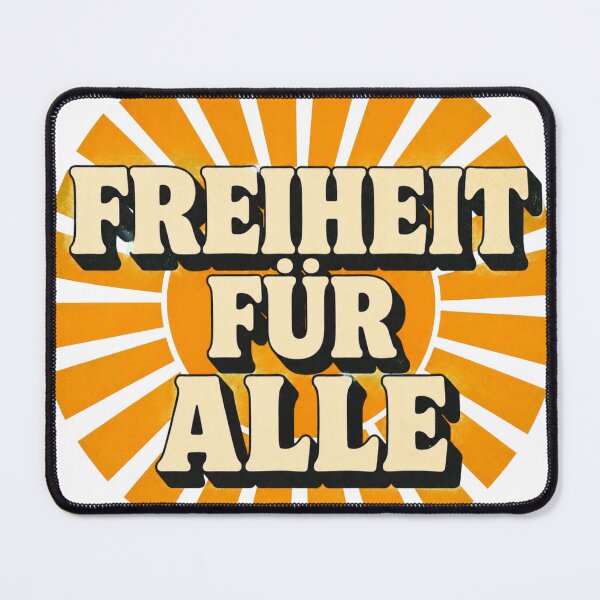 Item preview, Freedom for All – Retro Statement designed and sold by Sunset Syndicate.