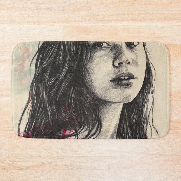 Item preview, Melancholic Young Woman with Lime Green Veil designed and sold by Marco Paludet.