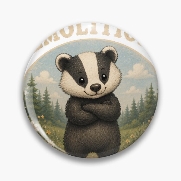 Item preview, Political Expert Badger Shirt | Funny Politics Humor | Cute Animal Political Meme designed and sold by SleepyLlamaClothes.