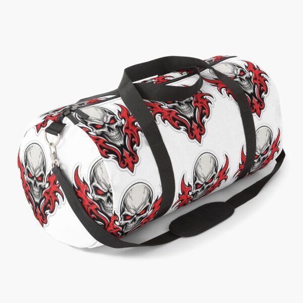 Item preview, Demon Skull Tribal Red Flames Sticker Graphic designed and sold by DKSH1234.