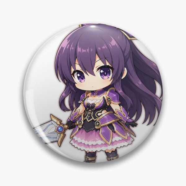 Item preview, Tohka Yatogami Chibi cute 2d pixel art character design illustration designed and sold by sabartgunpla.
